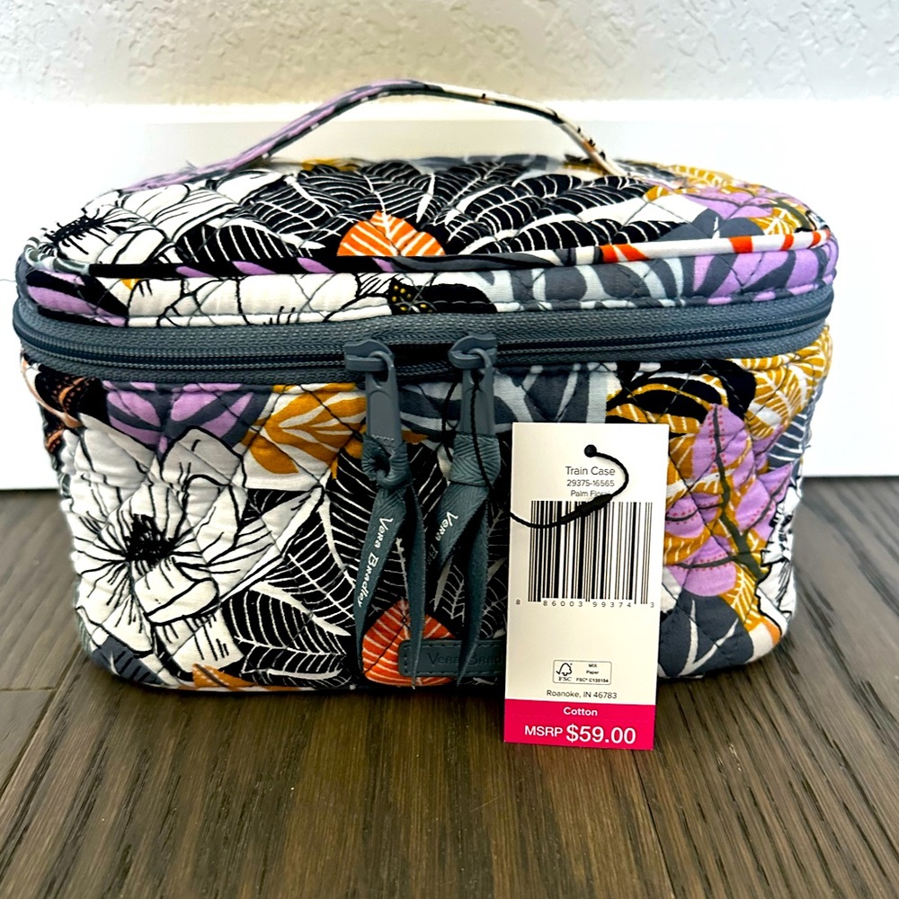 Vera Bradley Train Case NWT